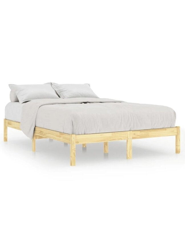 Bed frame, 160×200 cm, solid pine wood 1