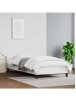 Bed frame with headboard, without mattress, white, 90x200 cm