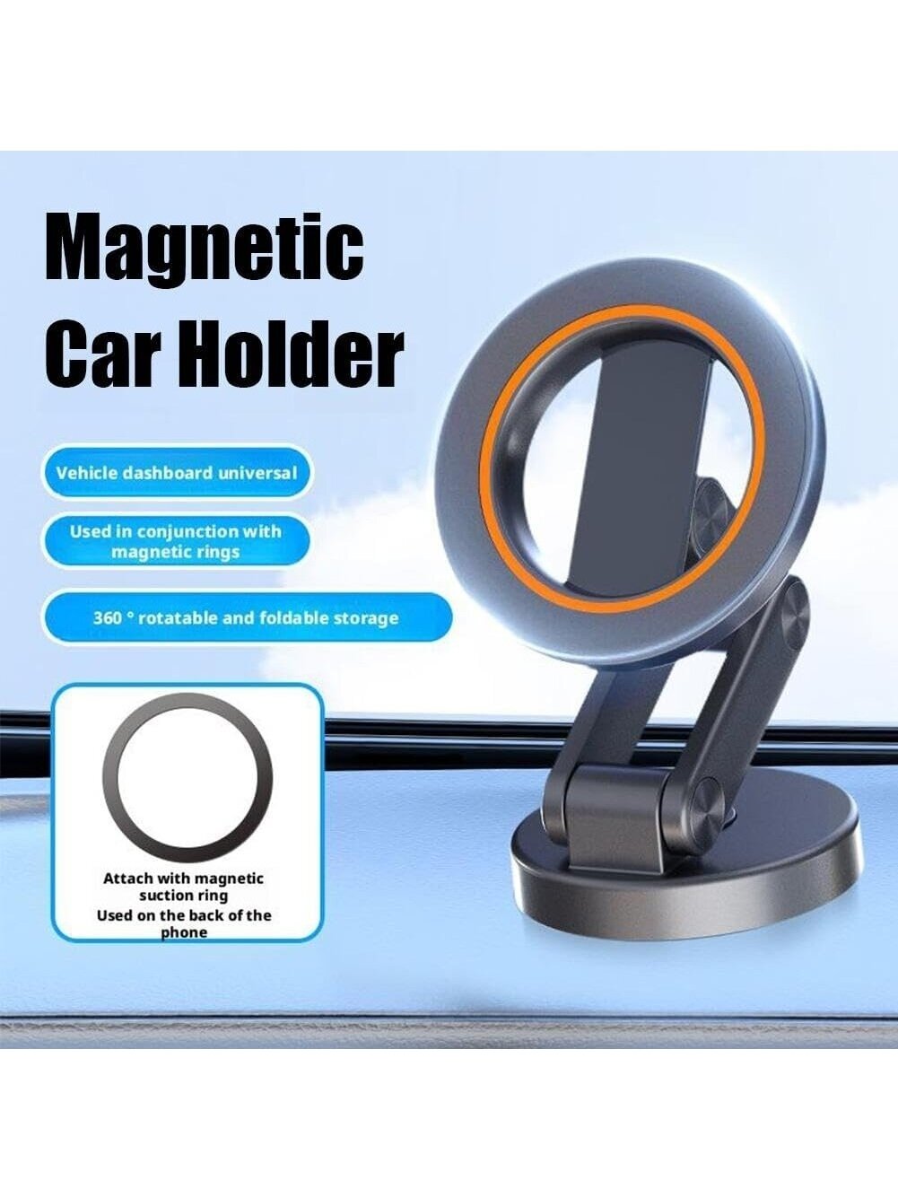 Magnetiline auto telefonitugi 7
