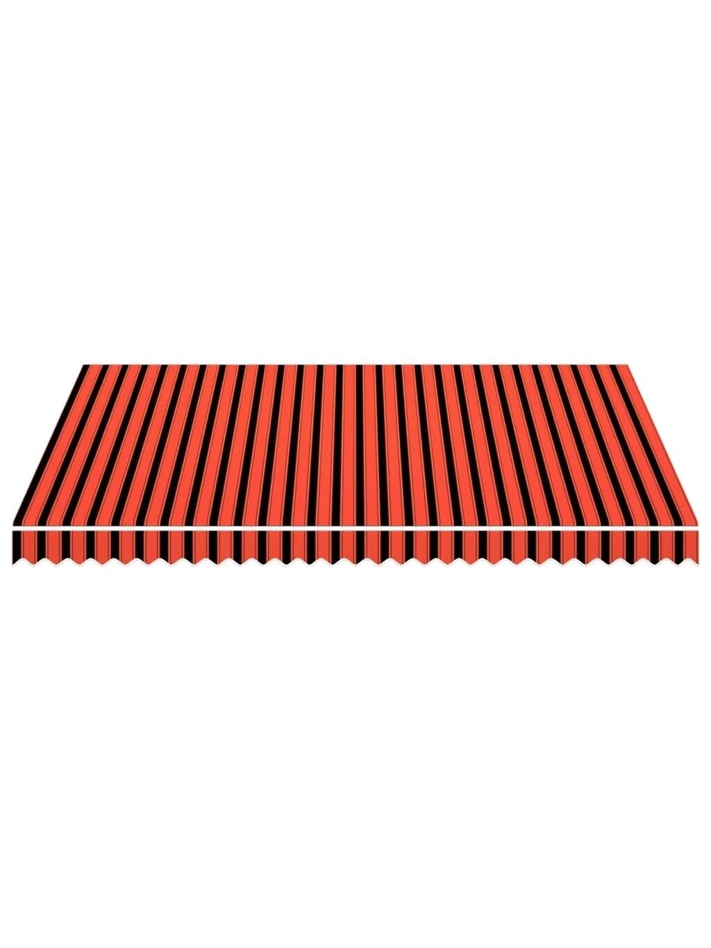 Awning canopy, orange and brown, 400 × 300 cm 2 Awning canopy, orange and brown, 400 × 300 cm 2
