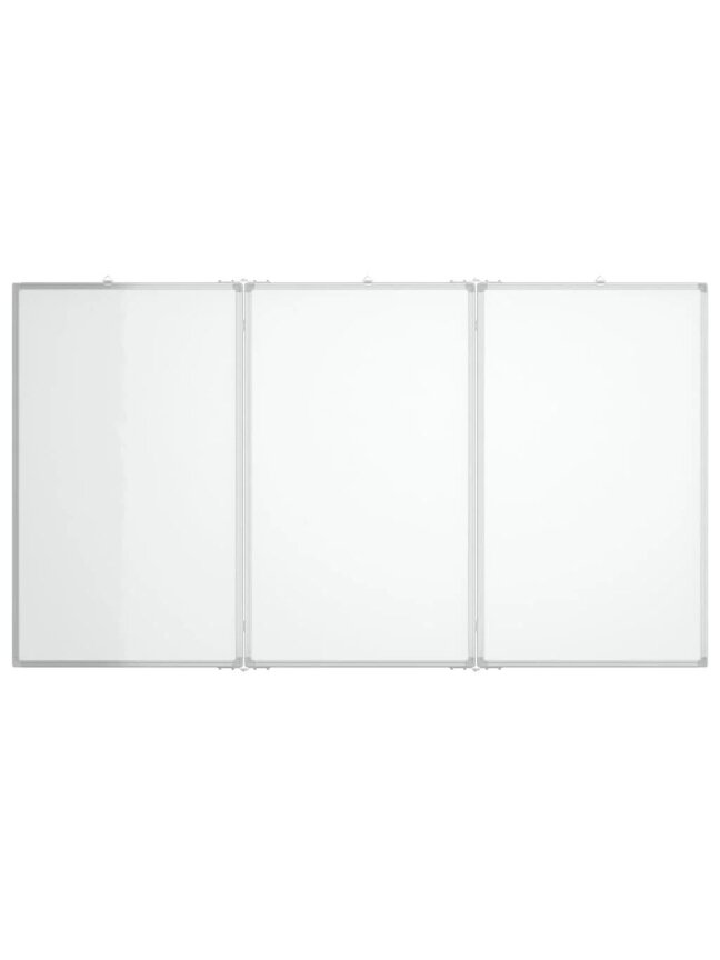 Magnetic whiteboard, 120x80x1.7 cm, aluminum, foldable 2