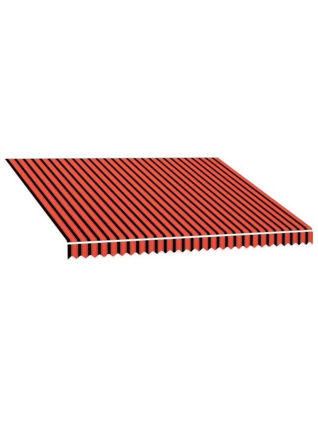 Awning canopy, orange and brown, 400 × 300 cm 1 Awning canopy, orange and brown, 400 × 300 cm 1