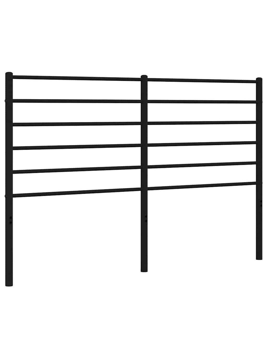 Metalinis galvūgalis, juodos spalvos, 140cm 1