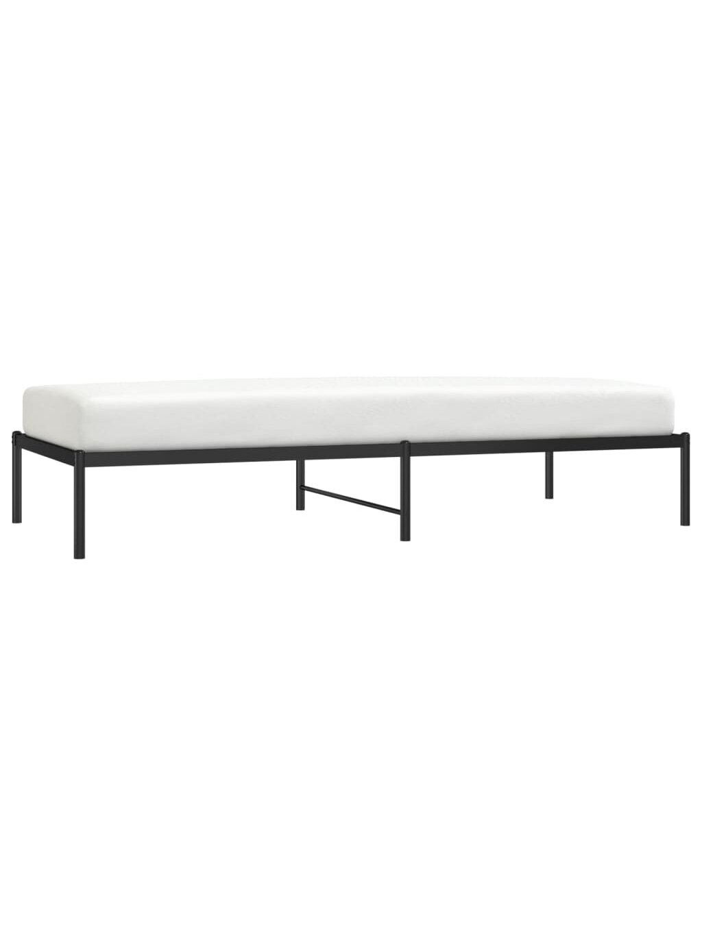 Metal bed frame, black, 90x200 cm 3 Metal bed frame, black, 90x200 cm 3