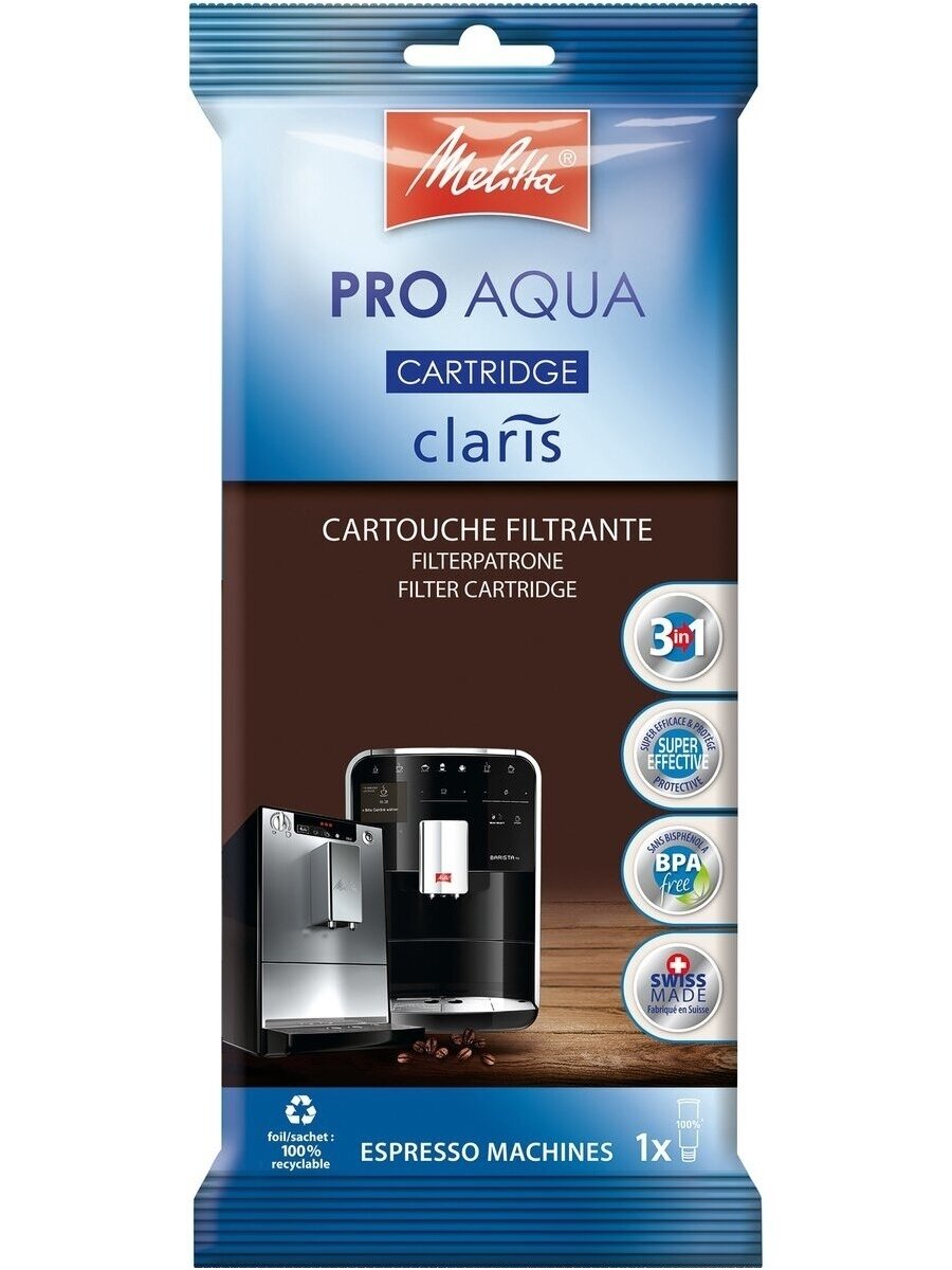 Melitta Claris Water Filter for Semi-Automatic Espresso Machines