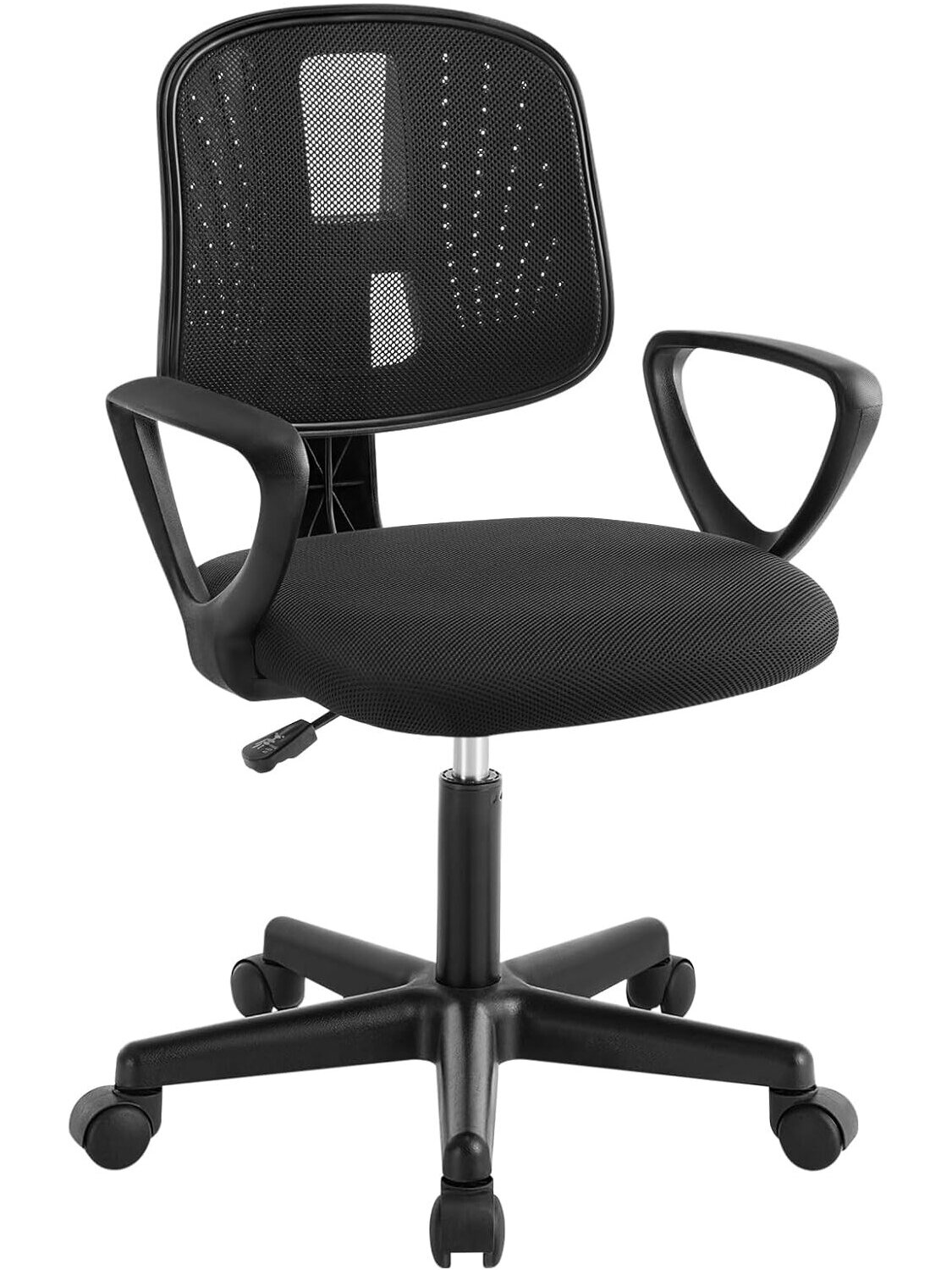 Ergonomic Children's Desk Chair, Height Adjustable, with Movable Breathable Mesh Backrest, Armrests and Wheels. 8