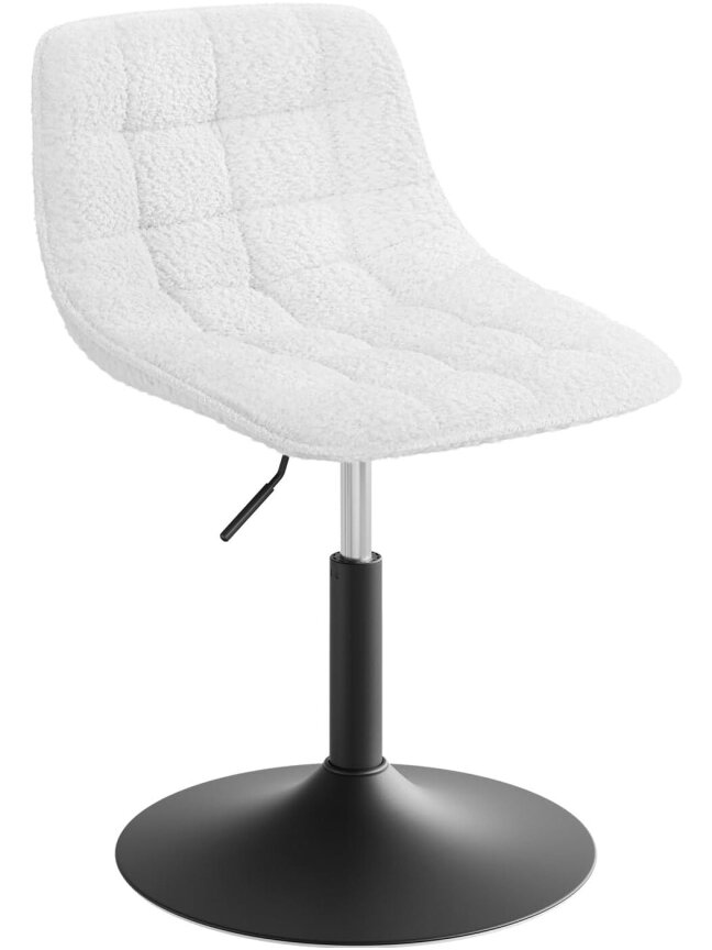 Vanity Stool, 360° Swivel, Low Bar Stool 10
