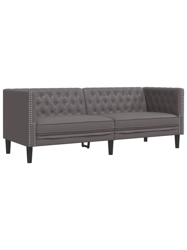 3-Seater Chesterfield Sofa 7
