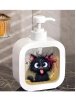 Cute Black Cat Soap Dispenser K1
