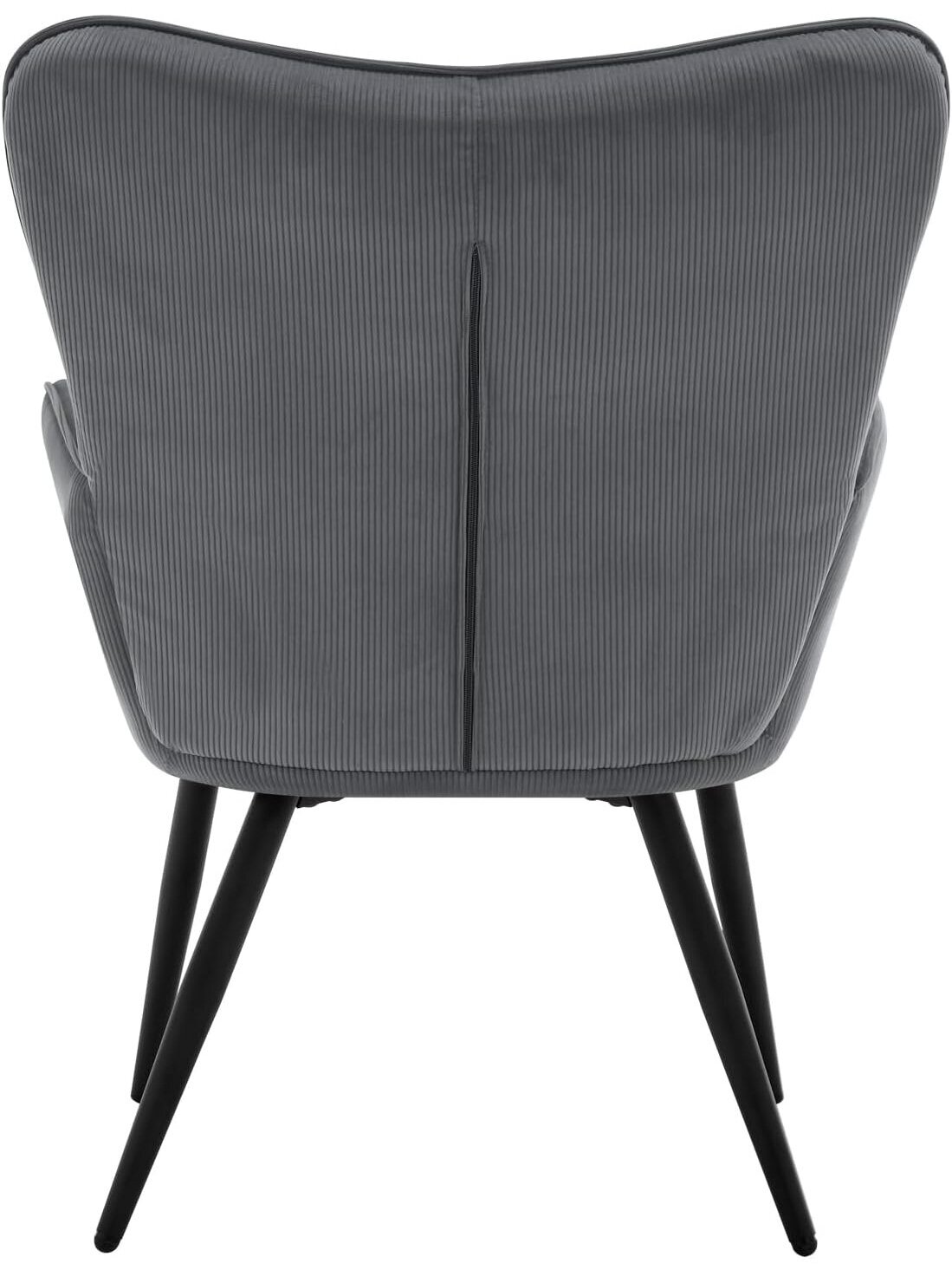 Modern Relaxation Armchair | For TV, Reading & Living Room, with Reclining Arms and Metal Legs 1