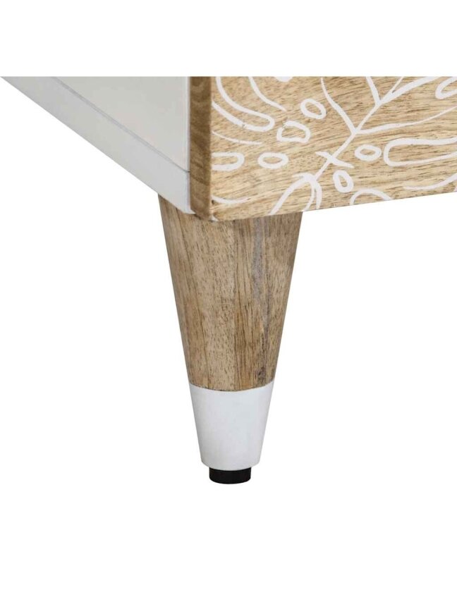 Bedside table, 50x33x60 cm, solid mango wood 8