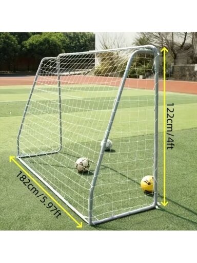 Nešiojamas sulankstomas futbolo treniruočių tinklas (be vartų rėmo) Nešiojamas sulankstomas futbolo treniruočių tinklas (be vartų rėmo)