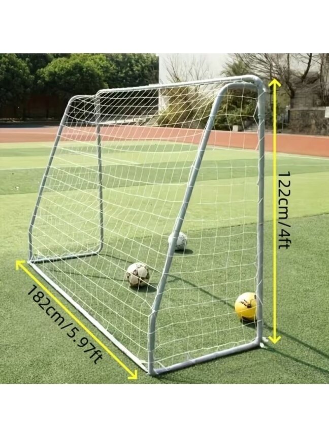 Pārnēsājams salokāms futbola treniņu tīkls (bez vārtu rāmja)