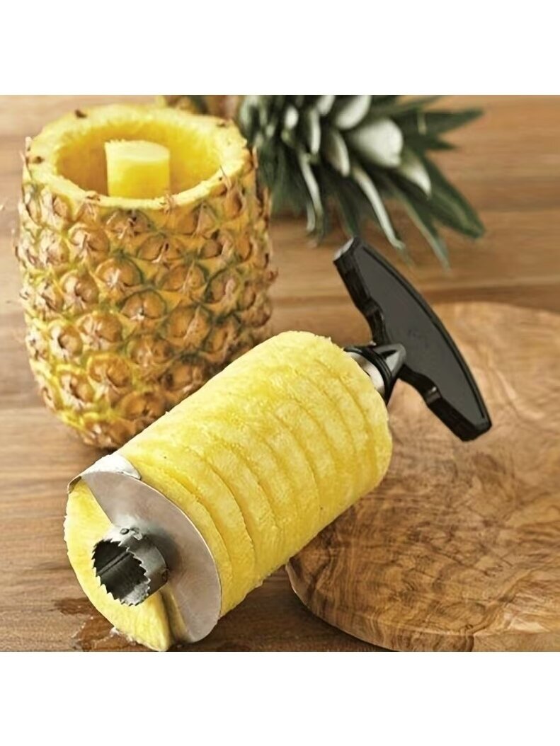 Stainless Steel Fruit Slicer with Adjustable Blade 2