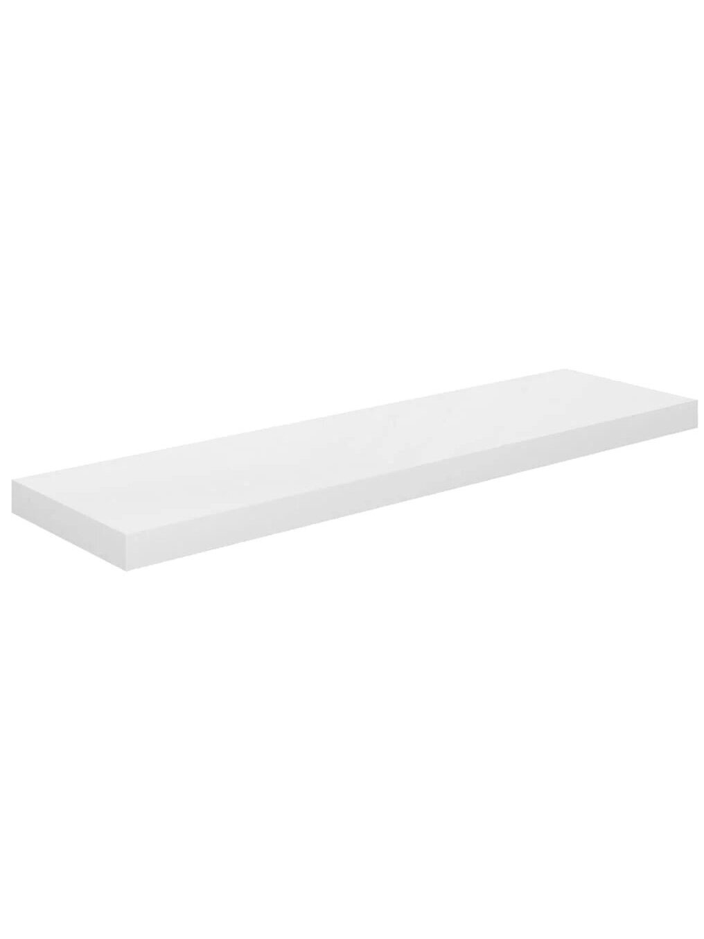 Pakabinamos lentynos, 2vnt., baltos, 90x23,5x3,8cm, MDF 2