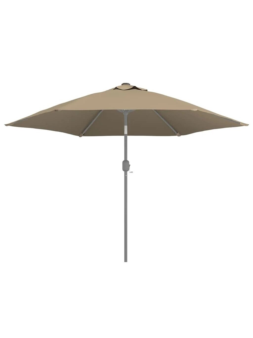 Varukangas päikesevarjule, taupe, 300 cm 3