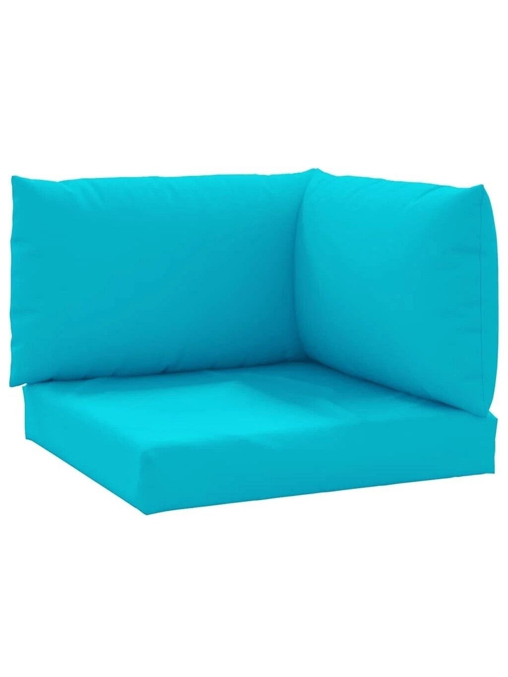 Pallet cushions, 3 pcs, turquoise, Oxford fabric 2