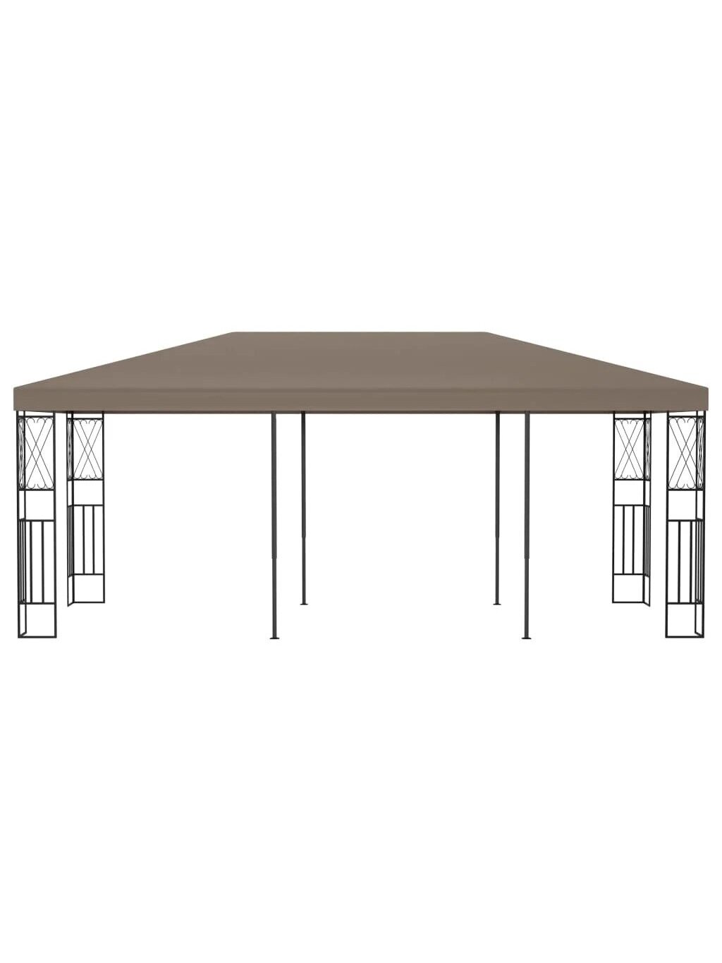 Pavėsinė, taupe spalvos, 6x3m, audinys 1