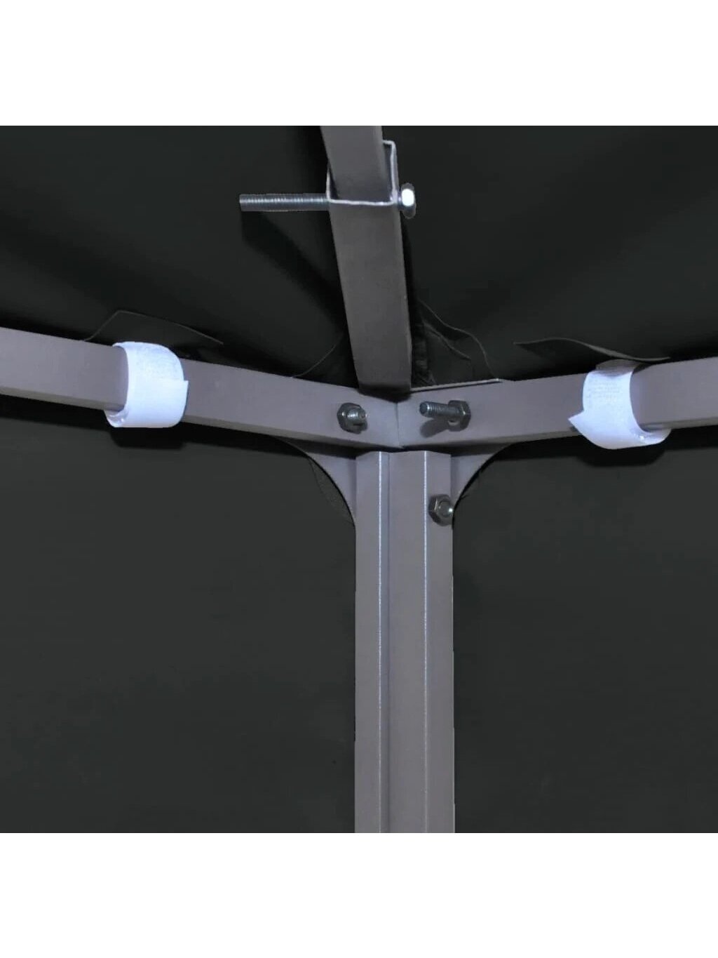 Gazebo replacement canopy, 310 g/m², dark gray, 3 x 3 m 3