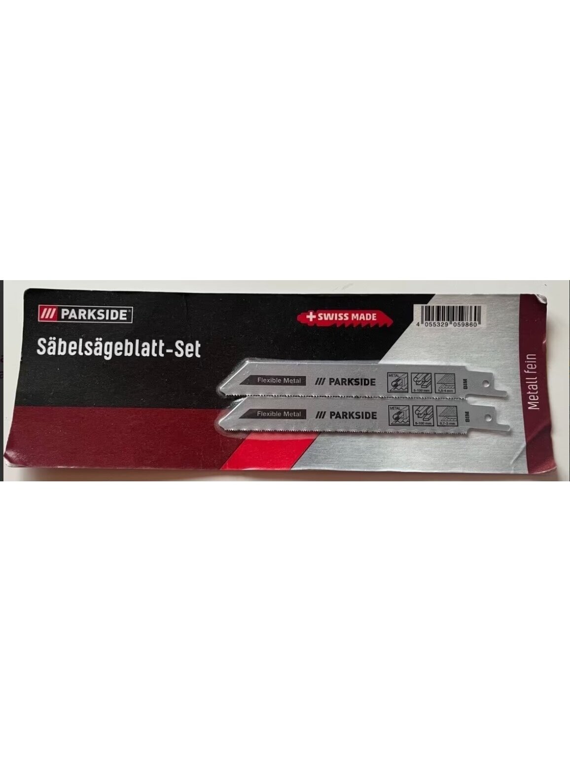"Parkside" linear saw blade set 1