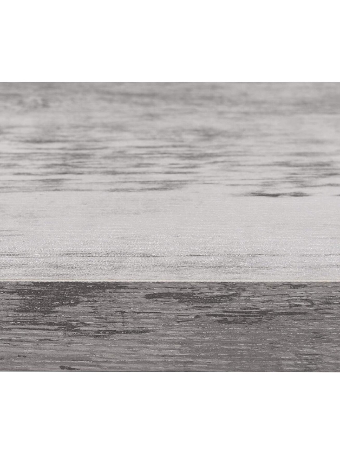 Wall-mounted floating shelf for CDs, DVDs and books, 100 × 22.9 × 3.8 cm, Oak Grey 5