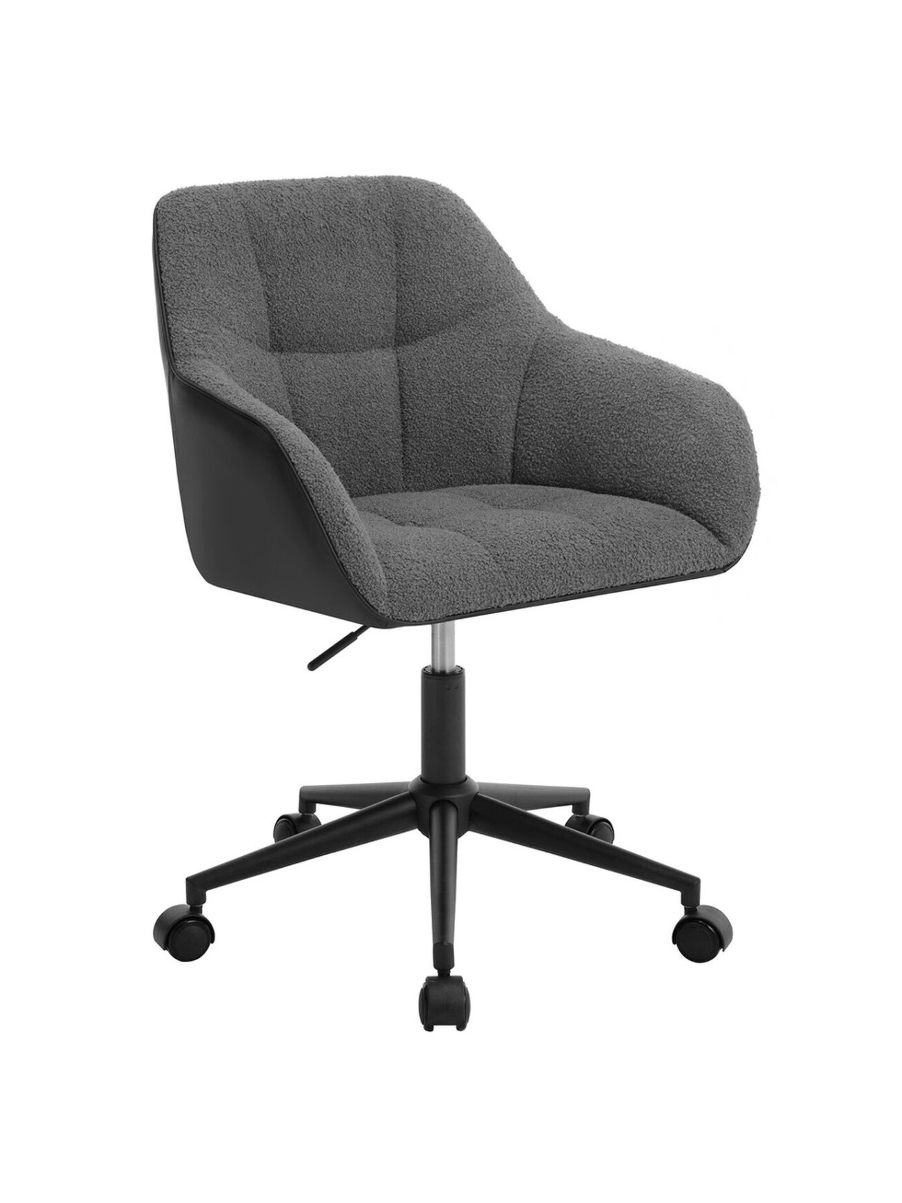 Swivel office chair for home, dark grey 1 Swivel office chair for home, dark grey 1
