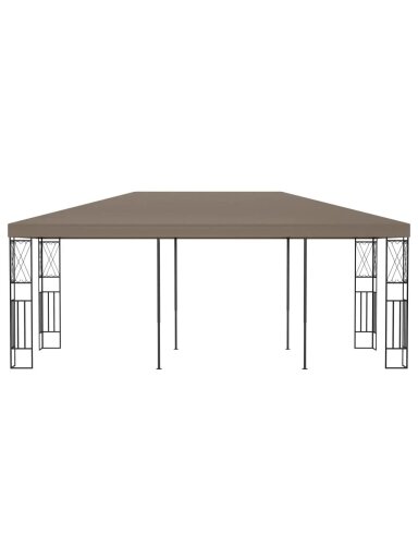 Pavėsinė, taupe spalvos, 6x3m, audinys