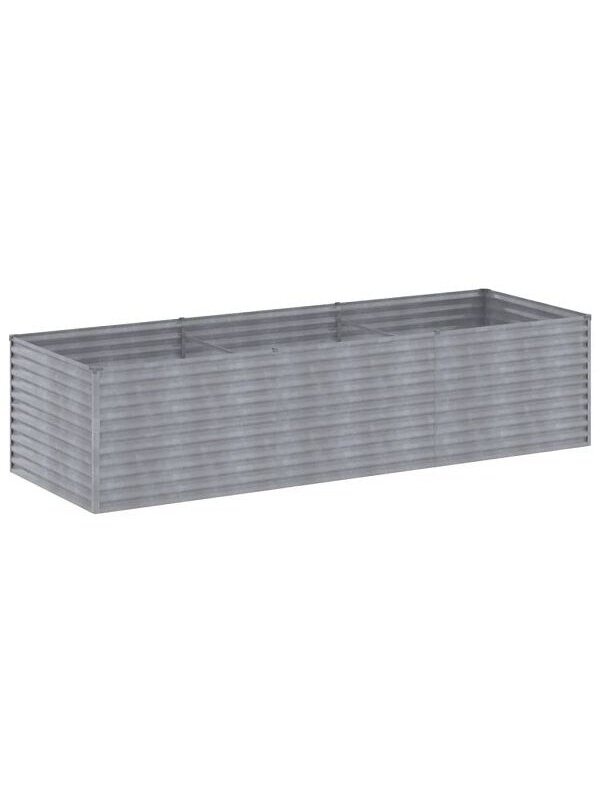 Tõstetud aiapeenar 290 × 100 × 68 cm, CORTEN teras 1