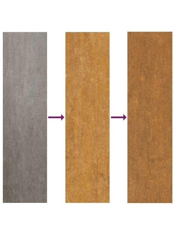 Tõstetud aiapeenar 290 × 100 × 68 cm, CORTEN teras 5