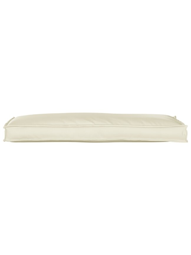 Bench cushion, cream, 110 × 40 × 8 cm Bench cushion, cream, 110 × 40 × 8 cm