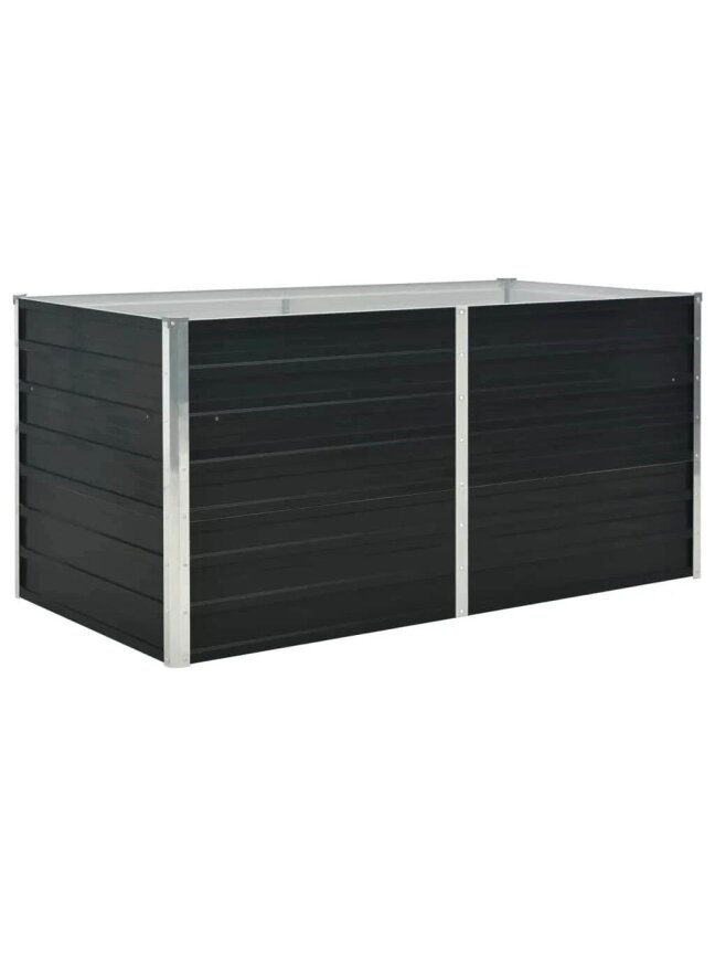 Pakeltas sodo lovelis, antr. sp., 160x80x77cm, galvan. plienas 2