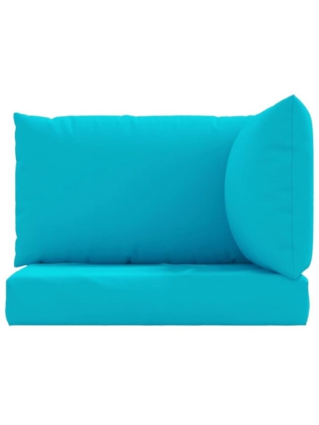Pallet cushions, 3 pcs, turquoise, Oxford fabric 3