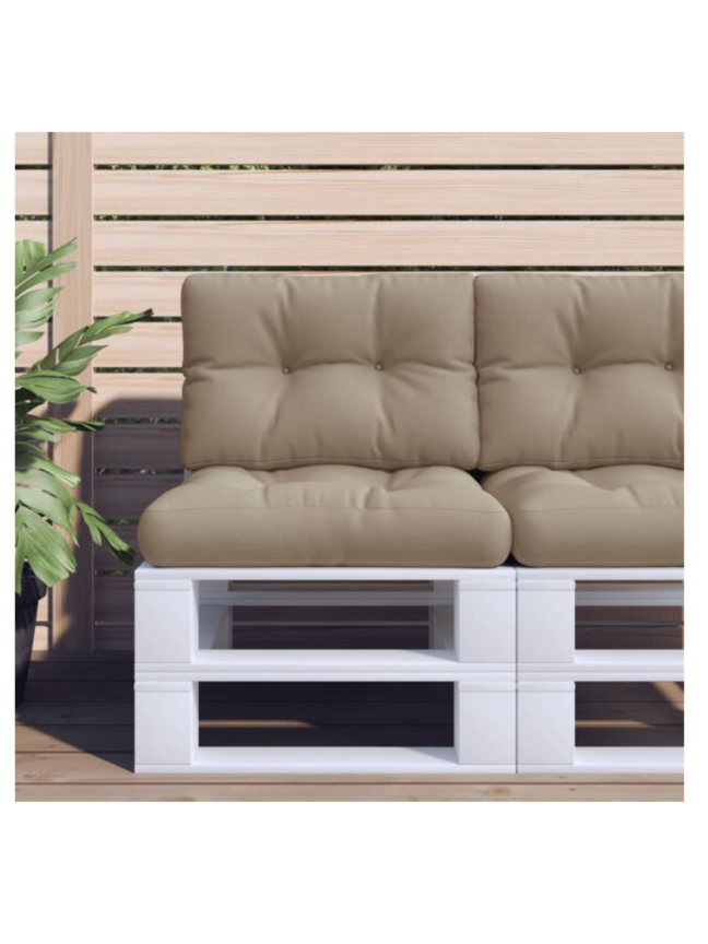 Подушка для поддона, цвет тауп, 60x40x12 см, ткань 1
