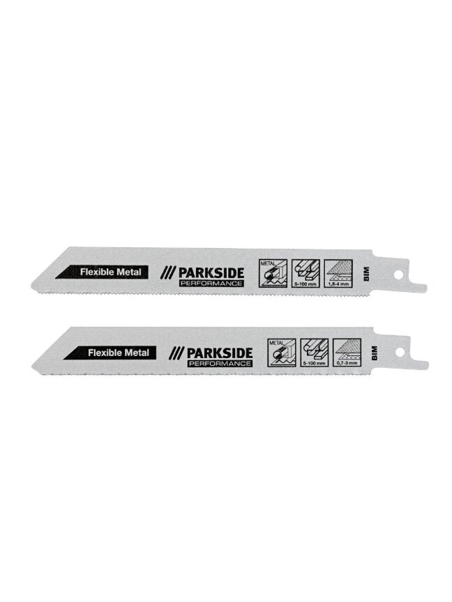 "Parkside" linear saw blade set