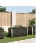 Raised garden bed, second-hand, 160x80x77 cm, galvanized steel