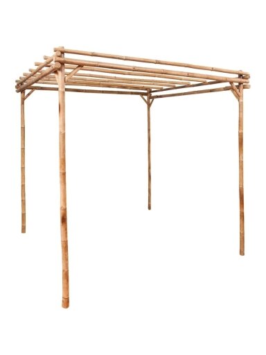 Pergola, 170 × 170 × 220 cm, bambus