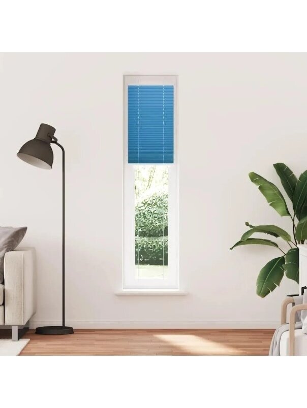Plisseeritud ruloo, sinine, 50×200 cm, kangapikkus 49,4 cm 3