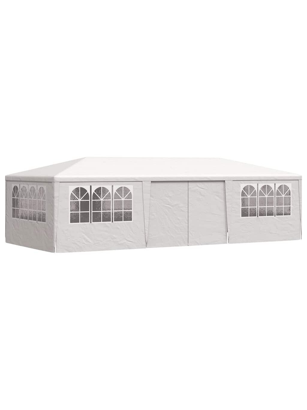 Party Tent with Sidewalls, White, 4 × 9 m, 90 g/m² 2 Party Tent with Sidewalls, White, 4 × 9 m, 90 g/m² 2