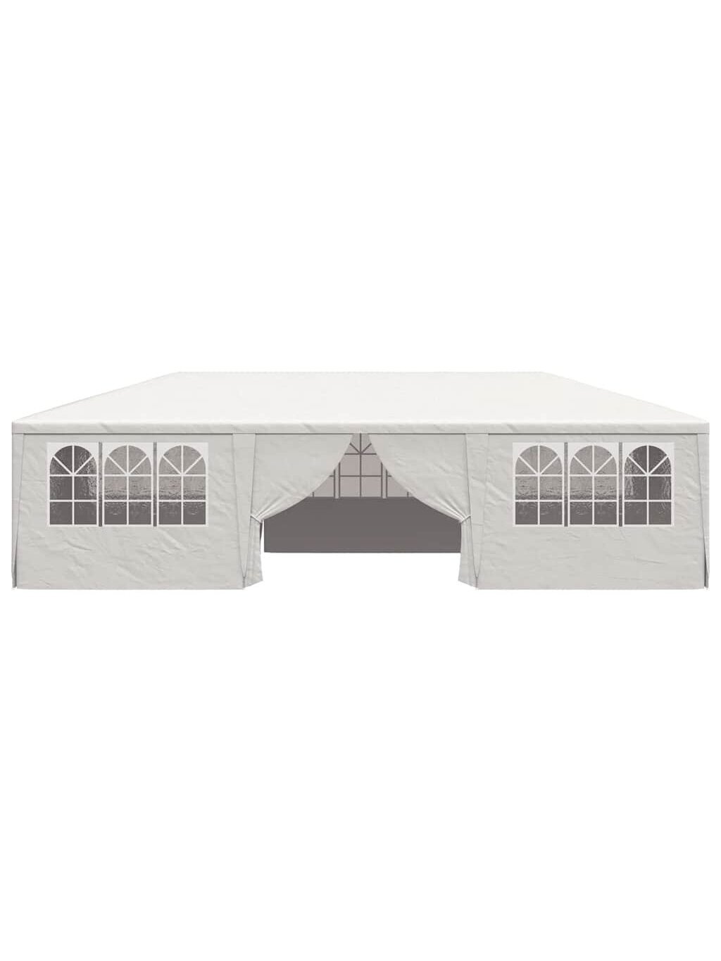 Peotelk külgseintega, valge, 4 × 9 m, 90 g/m² 3