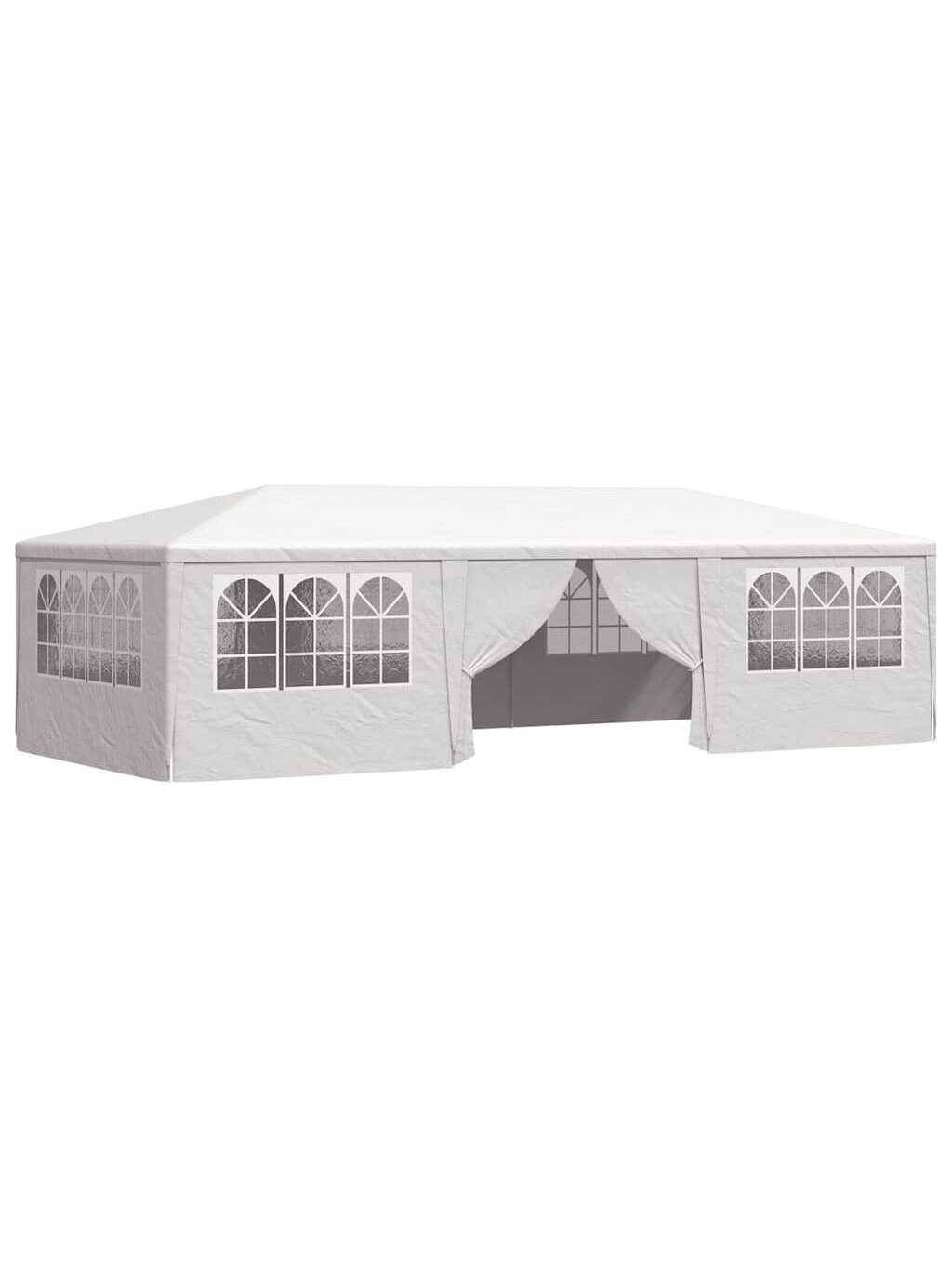 Peotelk külgseintega, valge, 4 × 9 m, 90 g/m² 1