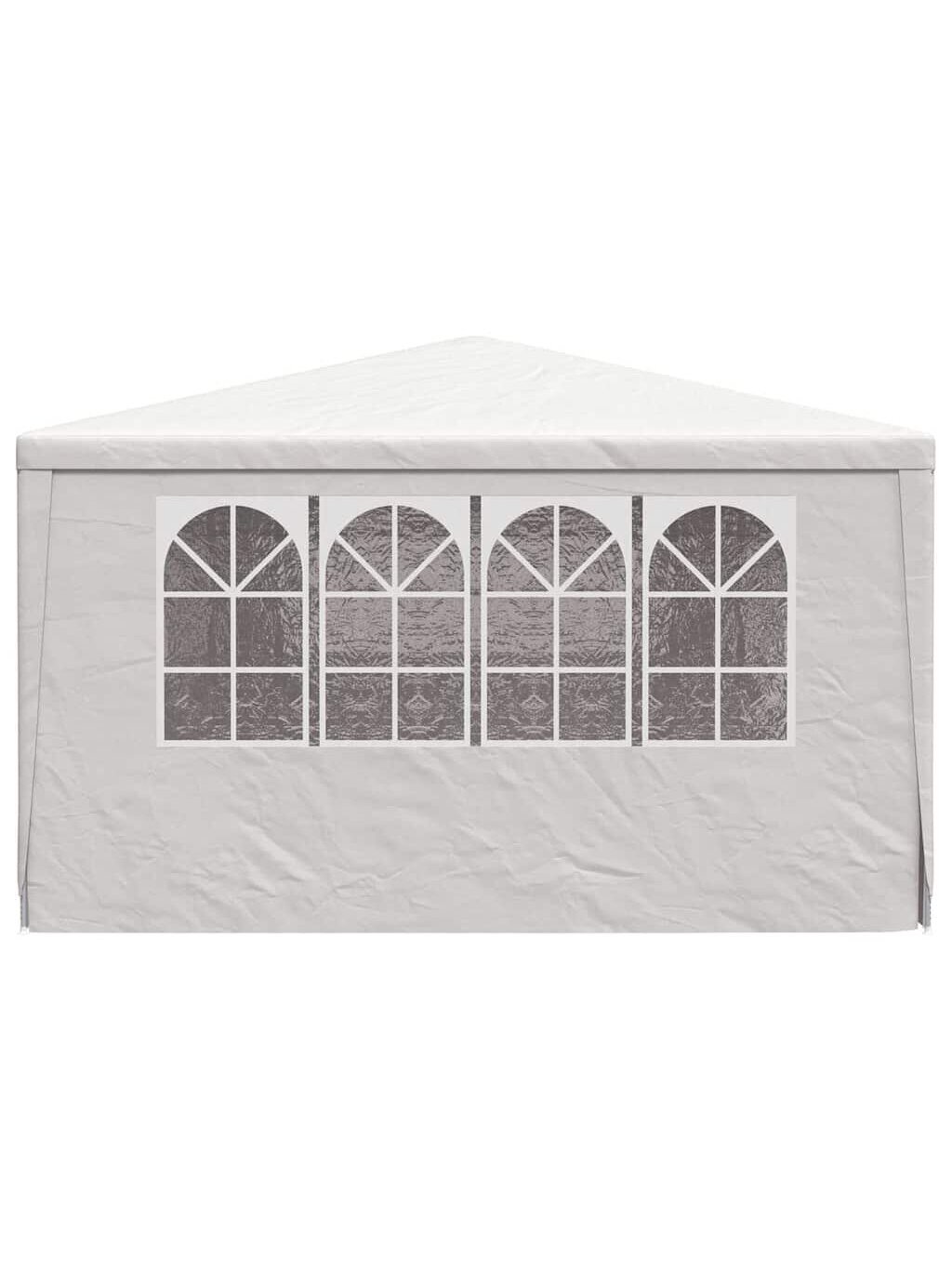 Party Tent with Sidewalls, White, 4 × 9 m, 90 g/m² 4 Party Tent with Sidewalls, White, 4 × 9 m, 90 g/m² 4