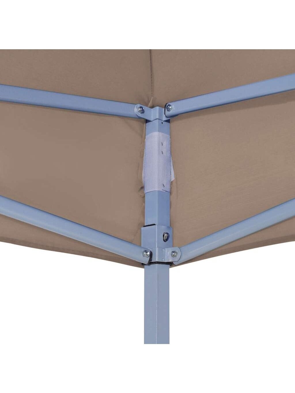 Proginės palapinės stogas, taupe spalvos, 3x3m, 270 g/m² 3