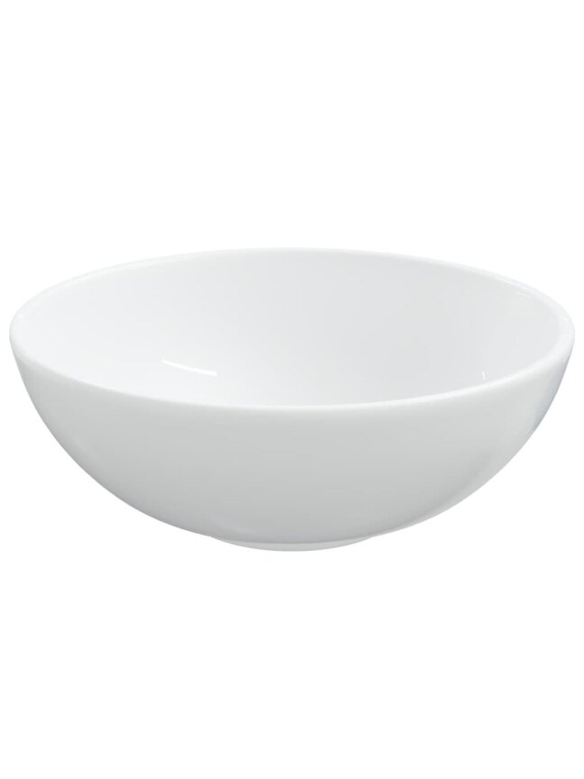 Washbasin, White, 28 × 28 × 10 cm, Ceramic 3 Washbasin, White, 28 × 28 × 10 cm, Ceramic 3