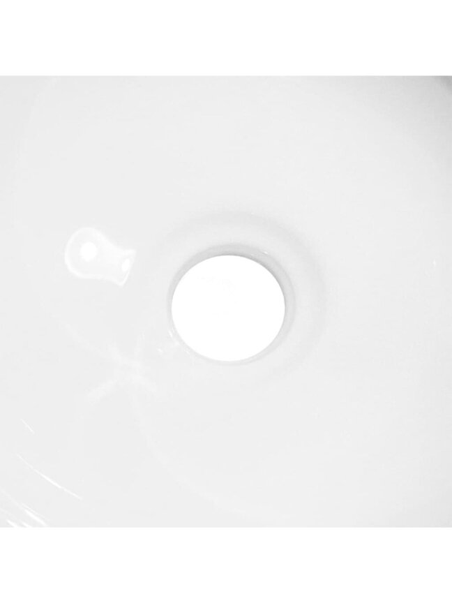Washbasin, White, 28 × 28 × 10 cm, Ceramic 5 Washbasin, White, 28 × 28 × 10 cm, Ceramic 5