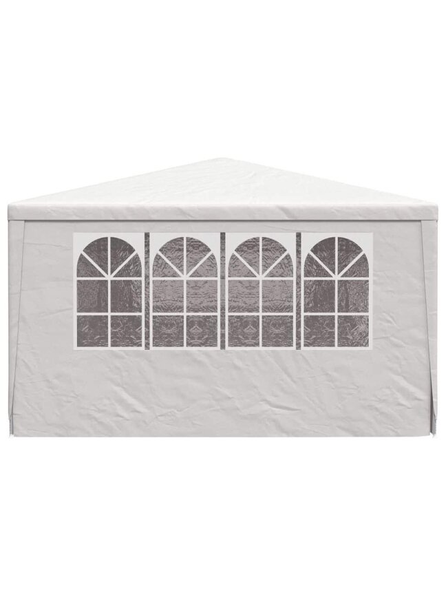 Party Tent with Sidewalls, White, 4 × 9 m, 90 g/m² 4 Party Tent with Sidewalls, White, 4 × 9 m, 90 g/m² 4