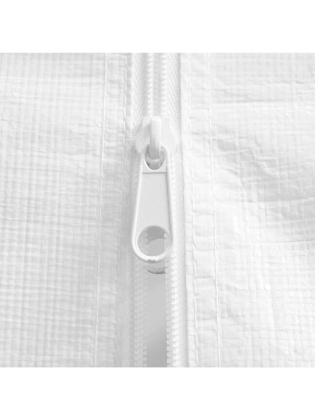 Peotelk külgseintega, valge, 4 × 9 m, 90 g/m² 7