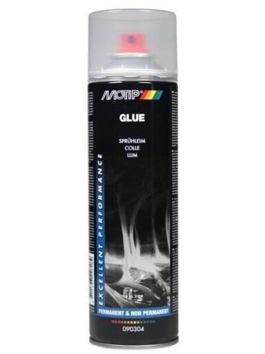 Аэрозольный клей GLUE SPRAY 500 мл, Motip Аэрозольный клей GLUE SPRAY 500 мл, Motip