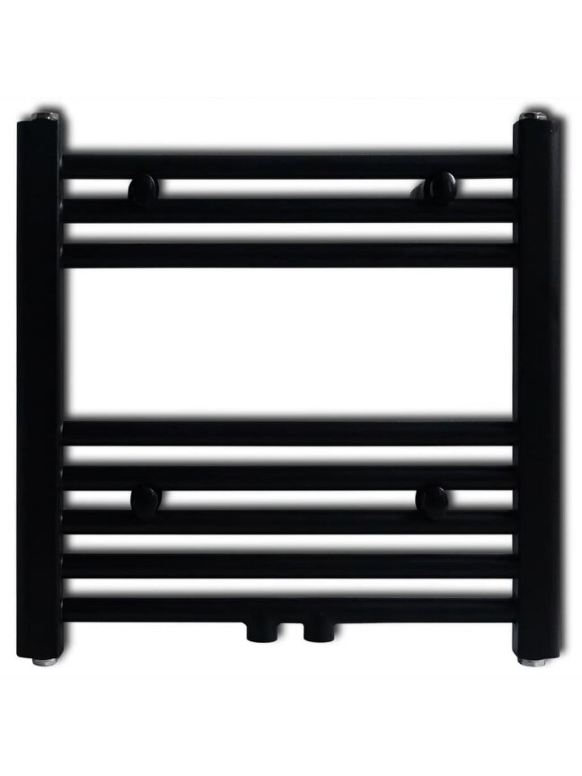 Vannitoa radiaator/rätiku kuivati, must, 480 x 480 mm 1