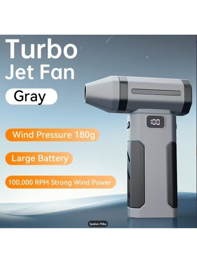 Handheld USB rechargeable turbo fan 100,000 RPM Handheld USB rechargeable turbo fan 100,000 RPM