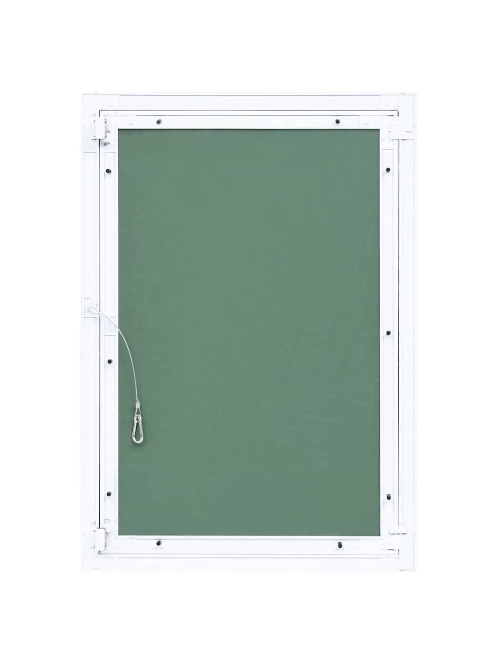 Revizinis liukas su aliuminio rėmu ir gipso kartono plokšte, 300x600 mm 5